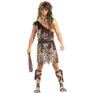  Mens Jungle Jim Costume Prehistoric Caveman Costume (1 