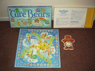1983 CARE BEAR BOARD GAME On The Path To Care a Lot   COMPLETE 