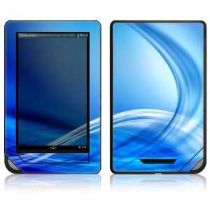  Nook Color Decal Sticker Skin   Abstract Blue