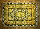 Tapestry Jewel Carpet Embroidery gold Semi Precious Stone Persian 
