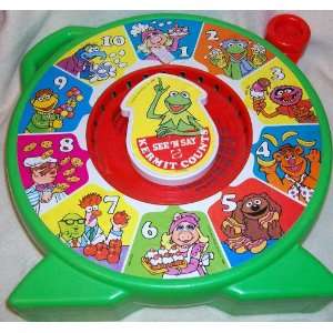  Vintage, See N Say, the Kermit Counts Learning Toy Toys & Games