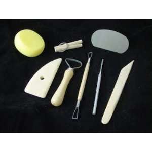  FIVE 8 pc Clay Pottery Tool Kits  Everything 