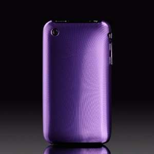 Purple Laser Etched Forged solid metal case cover for Apple iPhone 