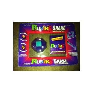  Rubiks Snake   Shape Forming Puzzle with Booklet 