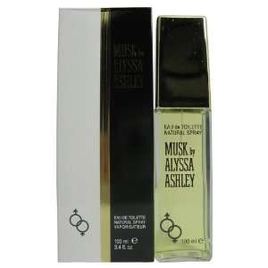 ALYSSA ASHLEY MUSK Perfume. EAU DE TOILETTE SPRAY 3.4 oz / 100 ml By 