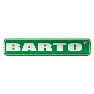   BARTO ST  STREET SIGN