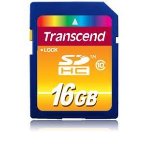 TRANSCEND, Transcend SDHC10 16 GB Secure Digital High Capacity (SDHC 