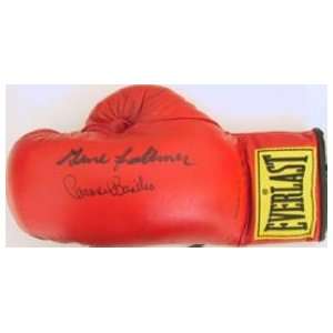  Carmen Basilio & Gene Fullmer autographed Boxing Glove 