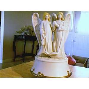    Music Box, 2 Angels with Dove, Oh, Holy Night 