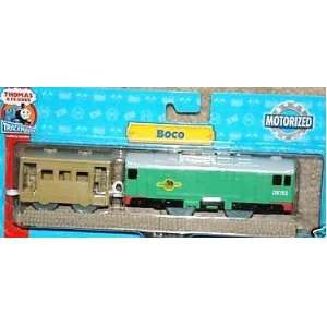   Boco Battery Operated Train + 1 Car & 2 Tracks Toys & Games