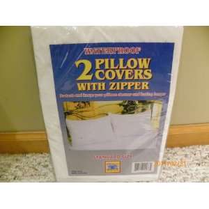  Waterproof 2 pillow covers with zipper