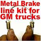 Brake line kit for both Chevy & GMC trucks 1988 1989 1990 1991 