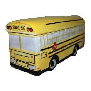  School Bus Cookie Jar 