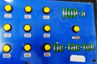 Data East Lazer Tran Hop.A.Tic.Tac.Toe Redemption Arcade Game for 