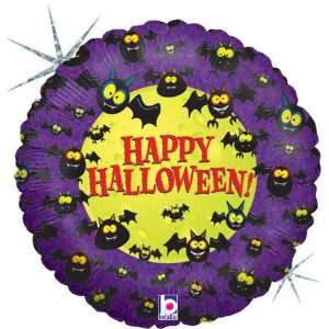  18 Batty Halloween Holographic (1 per package) Toys 