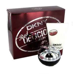  DKNY RED DELICIOUS MENS COLOGNE SPRAY AND SHOWER GEL 