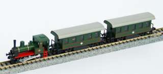 Steam Locomotive Train Set Green (Pocket Line Series)   Kato 10 500 1 