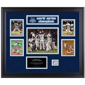 Tampa Bay Rays   2008 World Series Champions   Framed Collage with 
