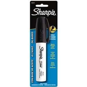  BLACK B SHARPIE PAINT MARKER CARDED Arts, Crafts & Sewing