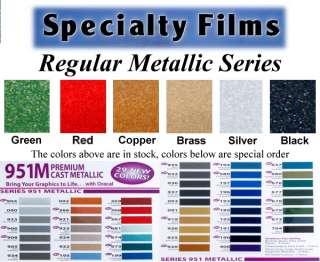 Vinyl and Specialty Film Options items in Decals Gallery  