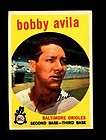 1959 Topps Set Break 363 Bobby Avila EX MINT  