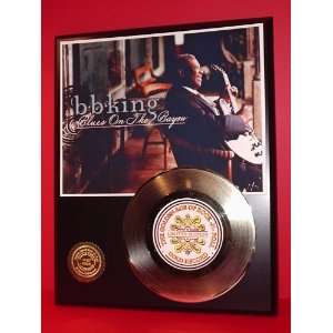 BB King 24kt Gold Record LTD Edition Display ***FREE PRIORITY SHIPPING 