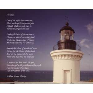 Invictus Poem Poster (20.00 x 16.00) 