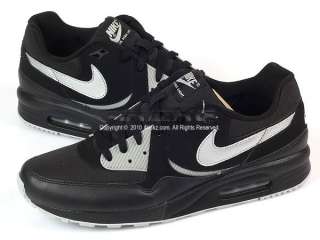 Nike Air Max Light Black/Metallic Silver Running Shoes  