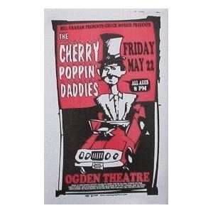  Cherry Poppin Daddies Denver 1998 Concert Poster