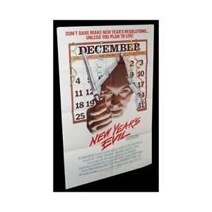  New Year`s Evil Folded Movie Poster 1980 