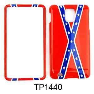 CELL PHONE CASE COVER FOR SAMSUNG INFUSE I997 REBEL FLAG Cell Phones 