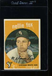 1959 TOPPS #30 NELLIE FOX EX *04164  
