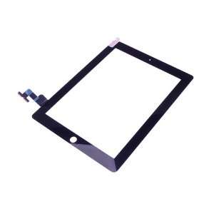   Touch Screen Panel Glass with Digitizer for iPad 2 Black Computers
