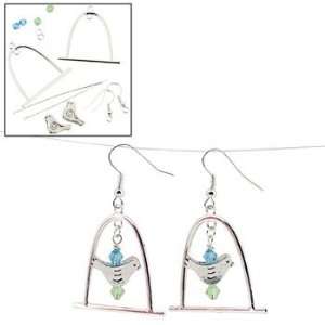  Birdy Earrings Kit   Beading & Bead Kits Arts, Crafts 
