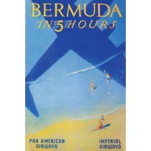 Bermuda in 5 Hours   Pan Am by Paul Lawler 12x18  Kitchen 