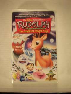 Rudolph The Island Of Misfit Toys Childrens VHS Tape 018713774422 