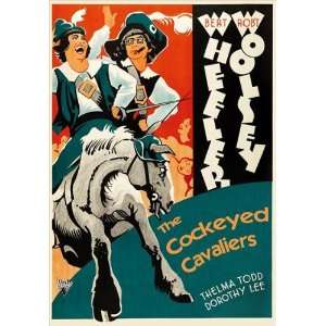  Cockeyed Cavaliers (1934) 27 x 40 Movie Poster Style A 