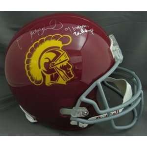  Matt Leinart Signed USC Trojans Full Size Replica Helmet 
