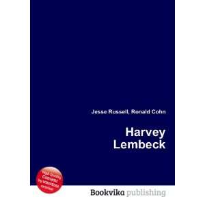  Harvey Lembeck Ronald Cohn Jesse Russell Books