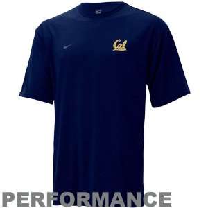  Nike Cal Golden Bears Navy Blue Performance Basic Loose T 