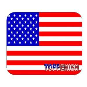  US Flag   Toppenish, Washington (WA) Mouse Pad Everything 