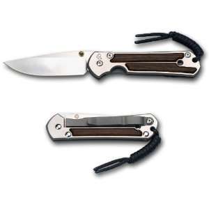 Chris Reeve Knives Small Sebenza 21, 2.94 S30V Blade, Titanium w 