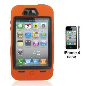  Color Protection Box Case for Apple iPhone 4 + Beautiful 