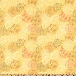   Yellow Fabric By The Yard mark_lipinski Arts, Crafts & Sewing