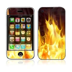  Apple iPhone 2G Skin Decal Sticker   Furious Fire 
