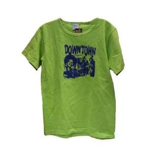  Vintage T Shirt Lime Downtown Size Medium 