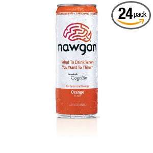 Nawgan Energy Drinks, Tarocco Orange, 11.5 Ounce (Pack of 24)  
