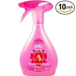  Febreze Thai Dragon Fruit Fabric Refresher, 16.9 Ounce (Pack of 10 