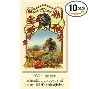 Old World Christmas Thanksgiving Harvest Thanksgiving Cards Pack of 10 