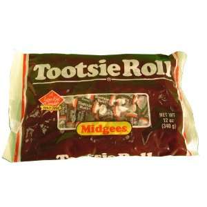 Tootsie Roll Midgees 12 oz  Grocery & Gourmet Food